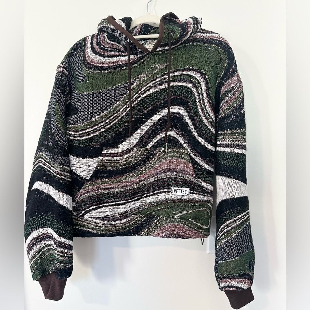Vetted TAPESTRY CAMO HOODIE M
